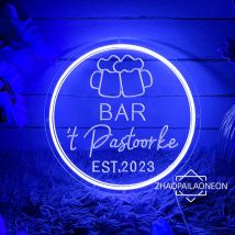 Bar Custom Neon Schild 3D graviert Neon Led Schild Bier Bar Pub Restaurant Zimmer Dekor Wand Kunst Club Pub Neon Lichter personalisieren Geschenk