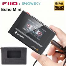 New Hot Sale FiiO SnowSky Echo Mini HiFi Bluetooth MP3 Walkman Pure Music Player 15Hours Playback 3.5mm 4.4mm Headphones Output