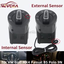 18D941531D Auto Headlight Control Module Sensor Switch For VW Golf 4 MK4 1999-2004 Passat B5 Polo 9N 9N3 Beetle Fog Light Switch