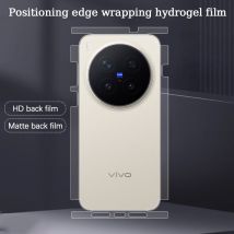 For vivo X300 Ultra Pro X300s Positioning Wrap Side Edge Back Protector Scratch Autorepair Matte/HD Screen Soft Hydrogel Film
