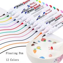 Montessori Magische Wasser Schwimmende Student Malerei Pinsel Whiteboard Marker Stift Suspension Kinder Pädagogisches Malerei Stift Spielzeug
