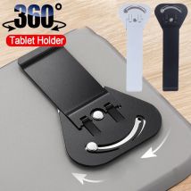 Faltbarer Tablet-Riser 360 ° drehbarer Tablet-Ständer halter Desktop Anti-Rutsch-Handy-Aufkleber selbst klebende Metall halterung