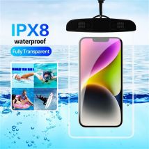 Custodia per telefono impermeabile in PVC IP68 custodia impermeabile per nuoto custodia protettiva universale per telefono subacqueo per iPhone 15 14 13 pro Redmi