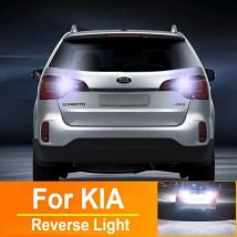 2x LED Backup Light Blub Reverse Lamp For Kia Sportage Rio 4 Sedona Seltos Sorento Soul 1 2 3 Stinger Stonic W16W T15 921 Canbus