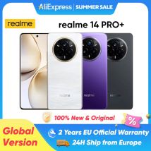 realme 14 Pro Plus 5G Smartphone Global Version 6000Mah Battery Snapdragon 7S Gen 3 6.83'' 120Hz
