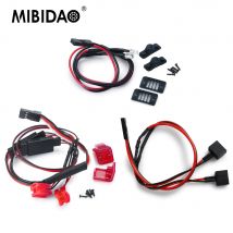 MIBIDAO Rear LED Light Taillight for Axial SCX24 AXI00001 Chevrolet C10 / Bronco / Gladiator 1/24 RC Crawler Car Upgrade Parts