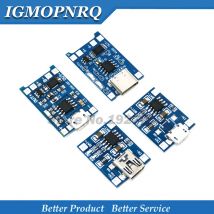 5 Stück 5V Micro USB 1A 18650 TP4056 Lithium-Batterie-Ladeplatine mit Schutz-Lademodul 1A