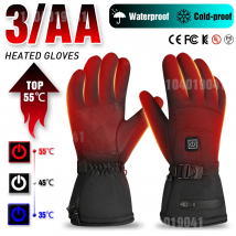 Winter Beheizte Handschuhe Mit Batterie Fall Skifahren Im Freien Nicht-slip Elektrische Beheizte Handschuhe Wasserdichte Handschuhe Touchscreen Motorrad