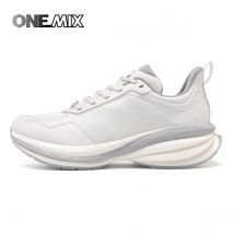 ONEMIX 2026 Winter Leather Running Shoes for Men Training Sport Shoes Warm Wear-resistant Female Jogging Shoes Walking Sneakers