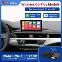 Road Top Wireless Android Auto per Audi Car A4 A5 2016-2019 Interfaccia Carplay Mirror Link Air Play
