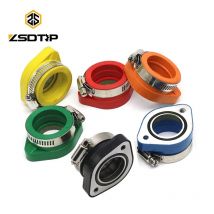 Zsdtrp Motorrad Vergaser Adapter 21-34mm Adapter Vergaser Krümmer Kofferraum für pwk pe tm Vergaser Krümmer Einlass
