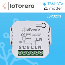 IoTorero Tasmota Matter MQTT Vorhangmodul ESP32C3 10A Funktioniert mit Home Assistant