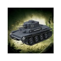 Ww2 German Light Tank PZ.KPFW.38(T)A Military Series WW2 Tank Building Blocks  Bricks Model Set Toys for Kids Gifts