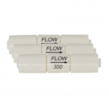 YQBS RO Sistema Acqua Limitatore di Flusso di Acqua di Scuro 300CC 450CC 800CC 1500CC Regolatore 1/4 "OD Tubo Ad Osmosi Inversa