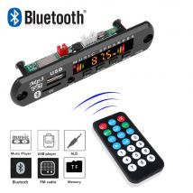 Kebidu Bluetooth 5.0 zestaw samochodowy bezprzewodowy płyta dekodera MP3 Audio 9V-12V WMA samochodowy odtwarzacz muzyczny moduł bezstratny Audio Radio USB AUX TF