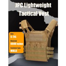 Chaleco táctico militar impermeable JPC-portador de placa MOLLE ligero para seguridad en la jungla CS caza armadura corporal al aire libre