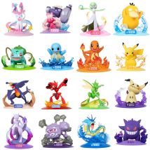 FUNISM Original Pokemon Actionfiguren Pikachu Mewtwo Figurine Gardevoir Sylveon Anime Sammelmodell Taschenmonster Spielzeug Geschenk