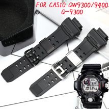 Harz Armband Fit Für Casio GW9400 Männer Strap Edelstahl Schleife GW-9400 Armband G-9300 Uhr Zubehör