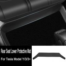 Für Tesla Modell Y/3/3 +/Y Juniper 2025, Rücksitz, untere Schutzmatte, vollständiger Surround-Kissenschutz, Anti-Schmutz-Pads, Zubehör