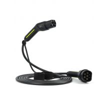 Cavo di ricarica EV Street impermeabile per stazione Wallbox 5M 3.5KW-22KW Tipo 2 Tipo 1 Modalità 3 Nero