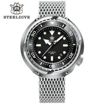 SD1978 Steeldive NH35 Automatic 1000M Waterproof 53.6mm Big Size Mens Mechanical diving watch