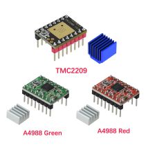 TMC2209 A4988 Nema 17Driver motore passo-passo TMC2209 Motore passo-passo silenzioso per stampante 3D per incisore laser CNC