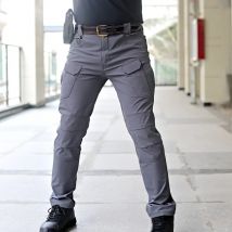 Sommer Militärische Taktische Cargo Hosen Casual Hosen Männer Tragen-wider Multi-Taschen Quick Dry Outdoor Wandern Arbeit Hosen männer