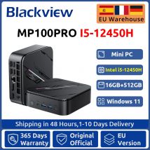 Blackview MP100PRO NOWY Mini PC Intel I5-12450H Windows 11 8-rdzeniowy 12-wątkowy 16GB+512GB / 1TB WiFi 6 Mini Komputer PC BT5.2