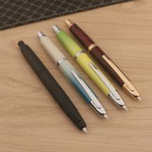 new JinHao 10 Fountain Pen Press matte black F/EF Nib Stationery Office School Supplies Gift Ink Pens