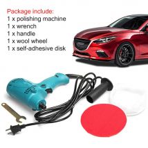 3500r / min 220v elektrisch variabel verstellbar Auto polierer Auto möbel DIY Schleifen Polier maschine Set