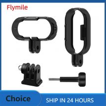 Fymile Adapter Schutzrahmen für Insta360 GO3S Erweiterungshalterung Anschlusshalterung Kamera Fotografie Zubehör