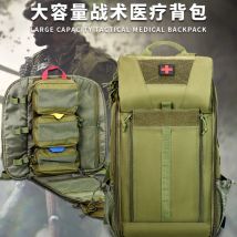 Taktischer medizinischer Rucksack MOLLE Abnehmbares Med-Kit – Quick-Access Military Survival-Notfallrucksack für Camping-Erste Hilfe