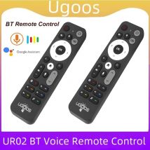 UGOOS UR02 Bluetooth BT Remote Control Replacement for Ugoos TOX1 TOX3 TOX4 AM8 PRO AM6B PLUS X4 X4Q Cube Pro Extra TV Box