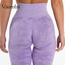 Scrunch Butt Sport Leggings Booty Fitness Strumpfhosen Gym Leggings Sportswear Camo Nahtlose Leggings Frauen Hohe Taille Yoga Hosen