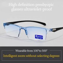 Neue Anti-Blue-Ray-Lesebrille Smart Automatic Zoom Presbyopia Brille Autofokus Leistung 1.0 ~ 7,0 Hal brand Computer brille