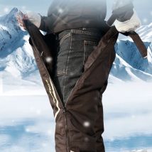 AMU moto Quick Take Off pantaloni protettivi termici antivento impermeabili Gor uomini e donne