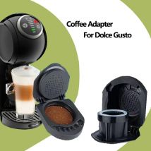 Icafilas kaffee adapter wieder verwendbare kapsel kapseln halter nachfüllen ersatz für dolce gusto genio s/piccolo xs kaffee zubehör