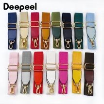 1 Stück Deepeel 3,8 cm Canvas Baumwolle Tasche Schultergurt 80–130 cm Anpassen Gurtband Handtasche Crossbody Ersatz Taschen Riemen Zubehör