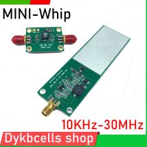 10kHz-30MHz Mini Whip aktive Antenne MiniWhip Kurzwellenantenne + AM HF VHF Offset Triplet, Kurzwelle RTL-SDR Empfänger Amateurfunk