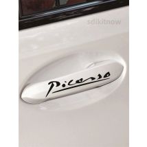 Car Door Handle Doorhandle Decal Rim Sticker Styling Bumper Decoration For Citroen picasso C4 C3 XSARA GRAND accessories