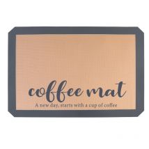 Silikon-Kaffee maschinen matte für Arbeits platten, wasserdichtes, öl dichtes Kaffee-Bar-Zubehör-Tisch matte unter dem Gerät, Kaffee matte