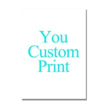Custom Print Canvas Painting From Your Photos Wedding Birthday Poster Wall Art Decoration Pets Family Landscape Picture Decor
