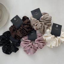Mode Einfarbig Kristall Haar Krawatten Scrunchies Koreanische Elastische Haar Bands Für Mädchen Frauen Pferdeschwanz Halter Für Haar Zubehör