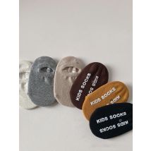 Baby Floor Socks Spring Summer Anti-Slip Toddler Walking Sock Soft Breathable Cotton Boat Socks Solid Color Kids Footwear 0-3Yea