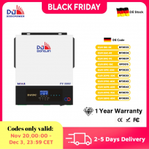DJDCPOWER 3.5KW 5.5KW 230VAC Inverter solare ibrido WIFI integrato Off Grid Inverter a onda sinusoidale pura MPPT 60-450VDC Caricatore solare