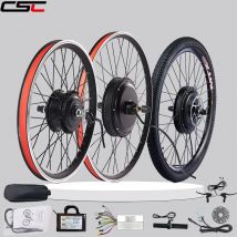 CSC 48V 1000W 1500W Ruota posteriore 20 “26” 27.5”29” Kit di conversione bicicletta elettrica 36V 250W 350W 500W Kit motore mozzo Ebike