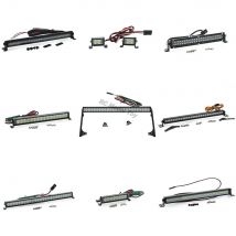 RC Auto Dach Lampe 4/18/24/36/50 LED Licht Bar für 1/10 Crawler Auto Axial SCX10 90046 TRX4 SCX24 D90 D110 Capra AXI03007