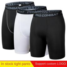 Legginsy sportowe męskie, spodenki, szybkoschnący rozciągliwy Fitness, bieganie, lekkoatletyka, do trenowania koszykówki, Compressio