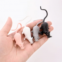10 Stück Plastik maus Modell Halloween Streich kleines Geschenk Garten dekoration Streich kleines Geschenk mehrere Farben gefälschte Maus Junge Spielzeug