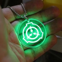 SCP Foundation Schlüsselanhänger GLOW in the DARK MTF Cosplay Schlüsselanhänger Taschenanhänger FÜR Damen Herren Fans